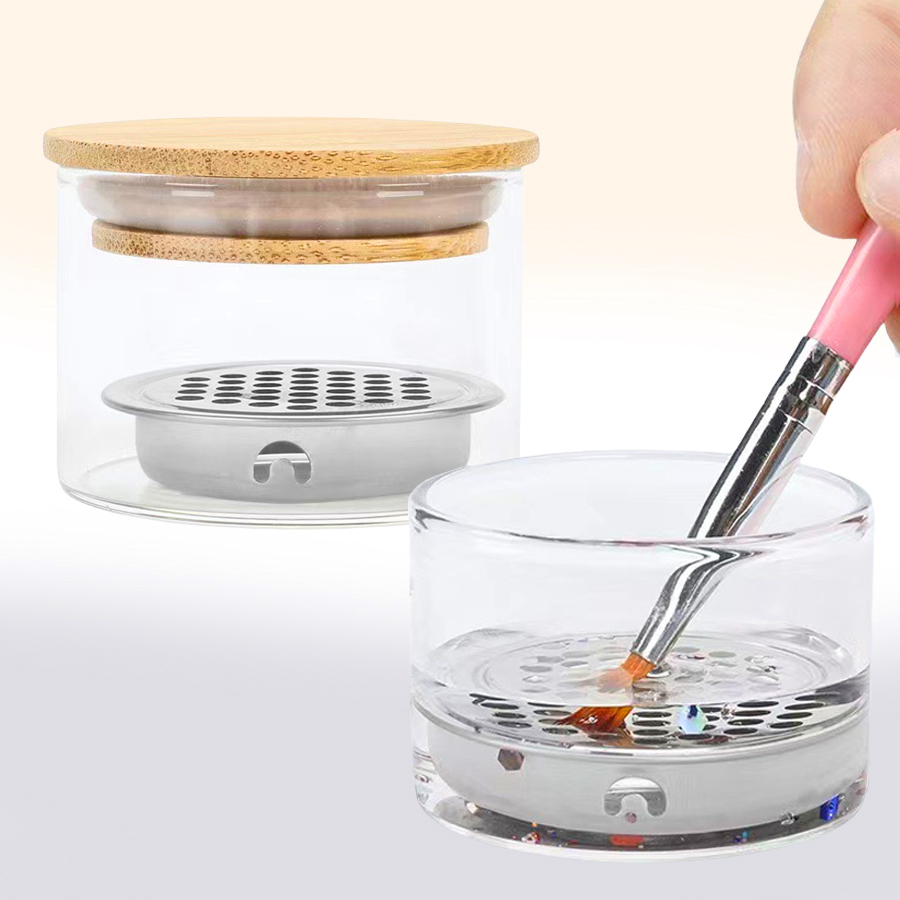 Dip Powder Nail - كوب غسيل فرش الأظافر، منظف فرش