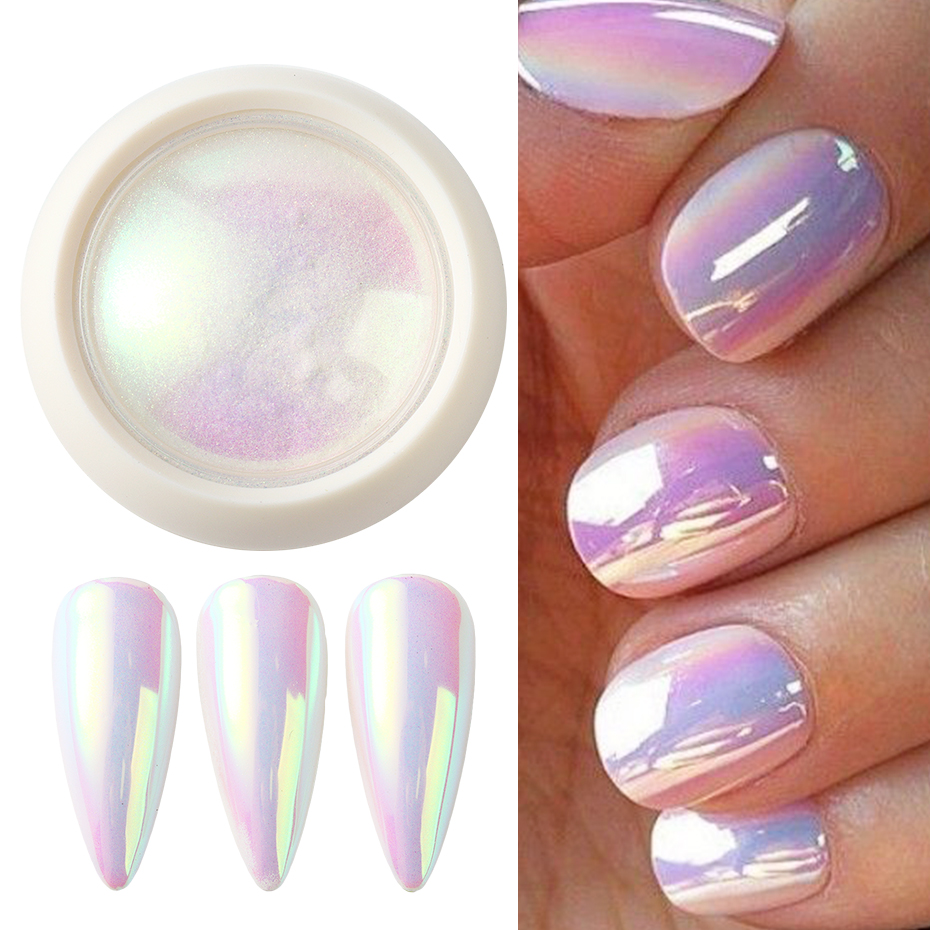 يونيكورن كروم مسمار مسحوق الني - مراجعة Dip Powder Nail وسعره