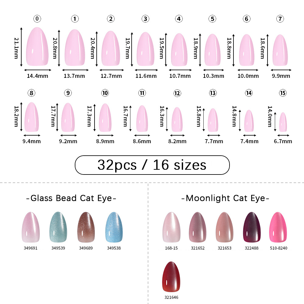 32 قطعة من أظافر VITAGWX الاصط - مراجعة Nail Art Aesthetic وسعره