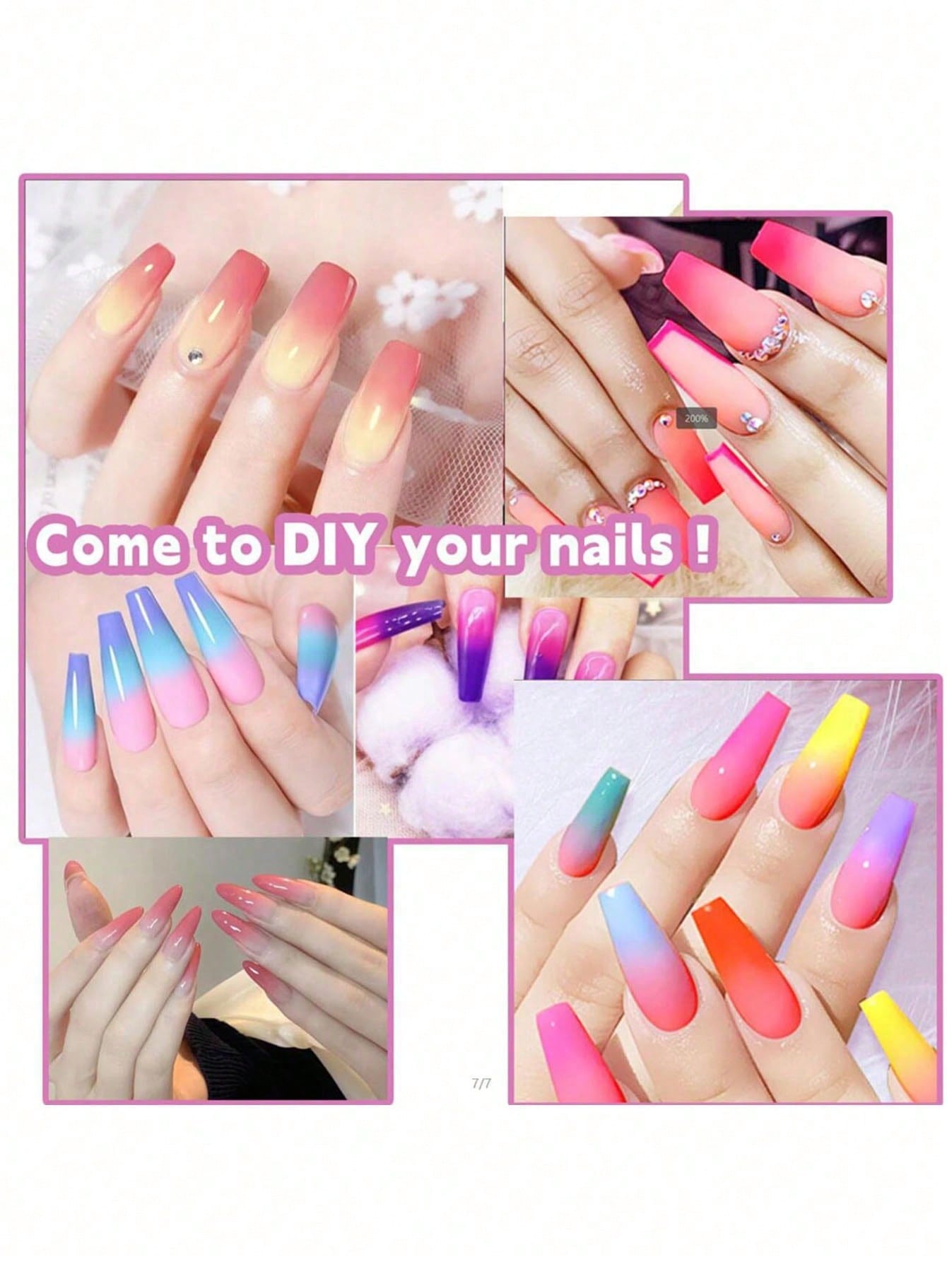 باليت بودرة صبغات فن الأظافر 4 - مراجعة Dip Powder Nail وسعره