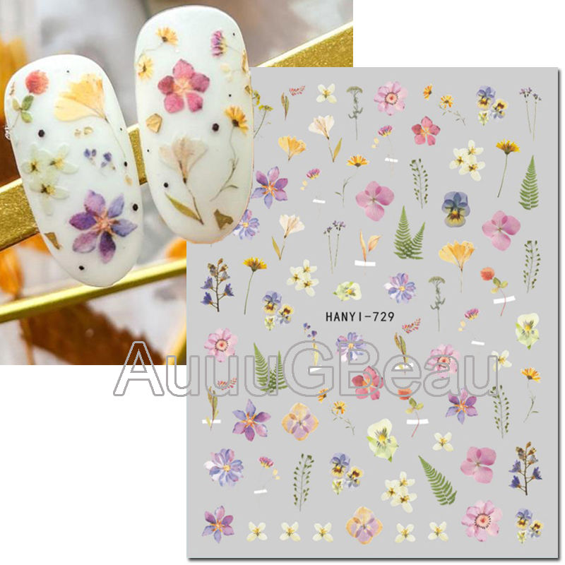 ثلاثية الأبعاد مسمار ملصقات فن - مراجعة Nail Art Yellow وسعره