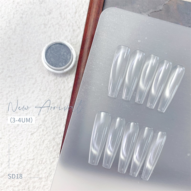 HNDO جديد فضي أبيض ثلاثية الأب - مراجعة Dip Powder Nail وسعره