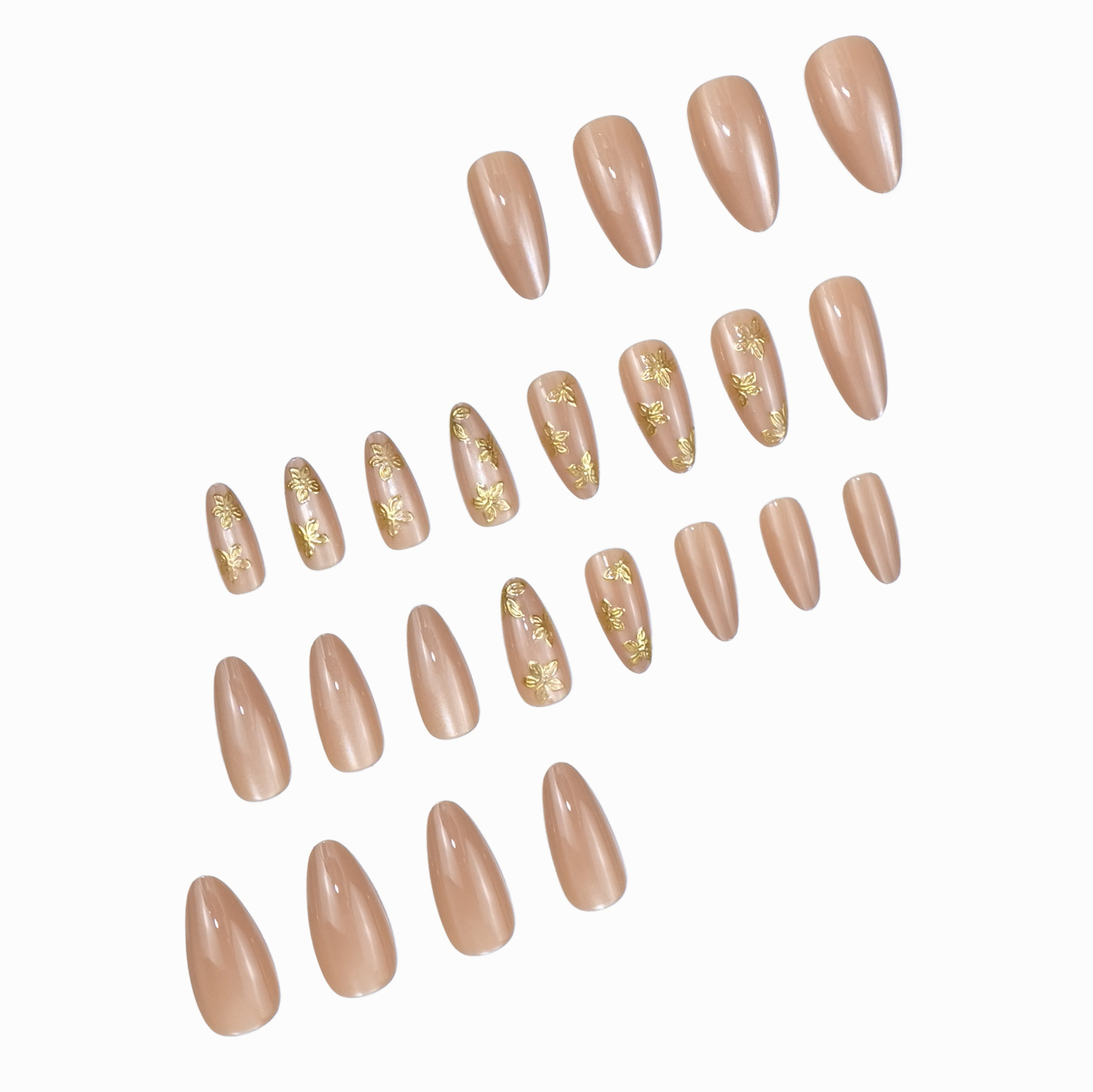 أظافر صناعية لاصقة بتصميم عين  - مراجعة Nail Art Cat Eye Simple وسعره