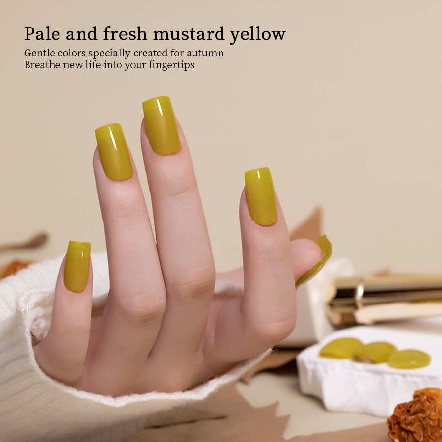 طلاء أظافر جل QNL 12 جرام بلون - مراجعة Nail Art Yellow وسعره