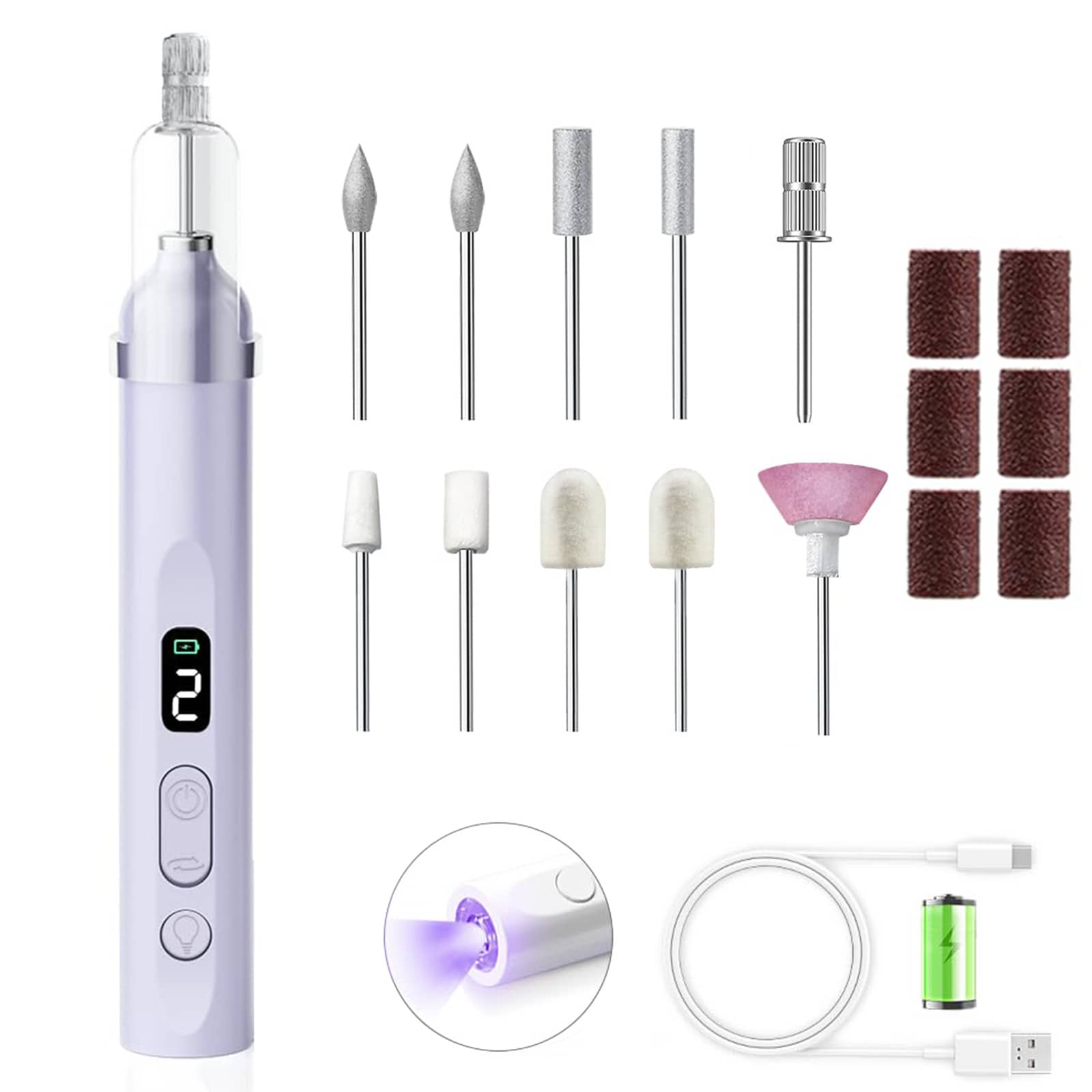 جهاز حفر وتقليم الأظافر الكهرب - مراجعة Dip Powder Nail وسعره